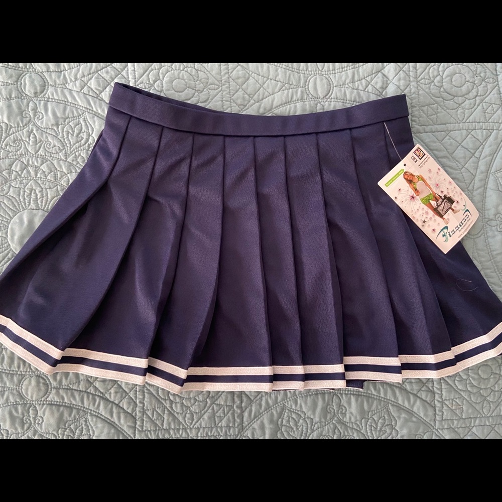 Navy Cheer Skirt
